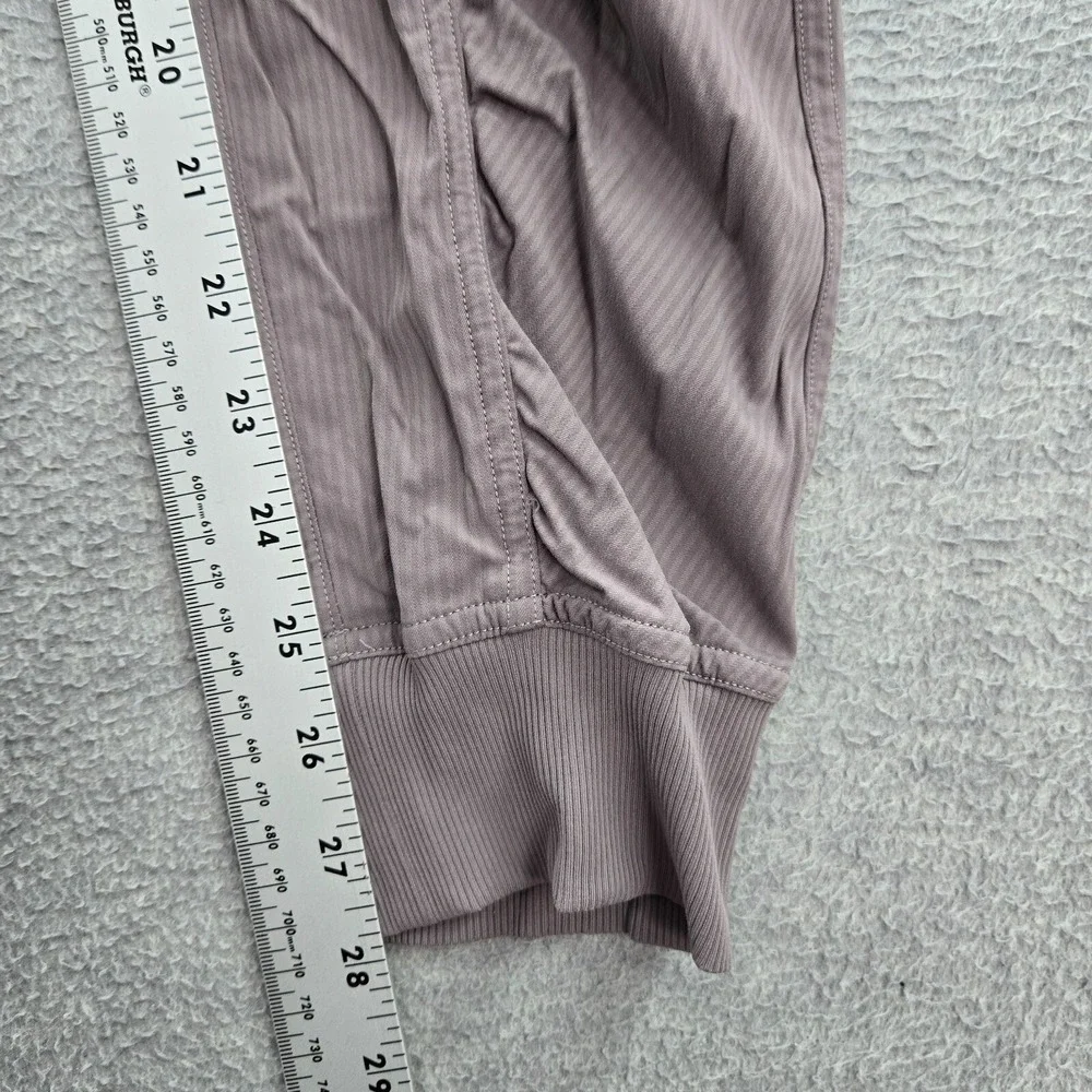 Lululemon Women Activewear Pants‎ 4 Purple Dance Studio Jogger Logo Drawstring